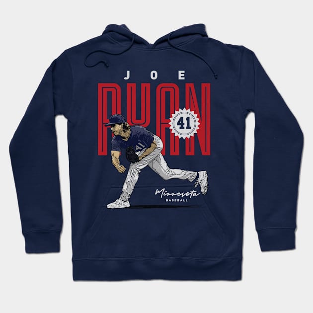 Joe Ryan Minnesota Card Hoodie by Jesse Gorrell